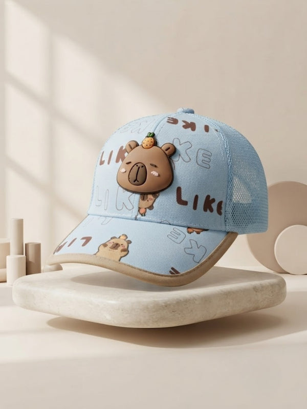 Cdeck Kids Cotton Cap for Boys & Girls | Soft, Lightweight & Comfortable Summer Wear | 3-5 Years