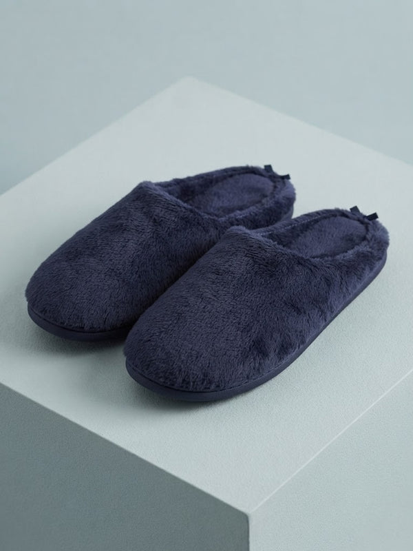 Cdeck Women’s Fuzzy Winter Slippers | Soft Plush  Slippers for Comfort & Warmth | Free Size | Blue