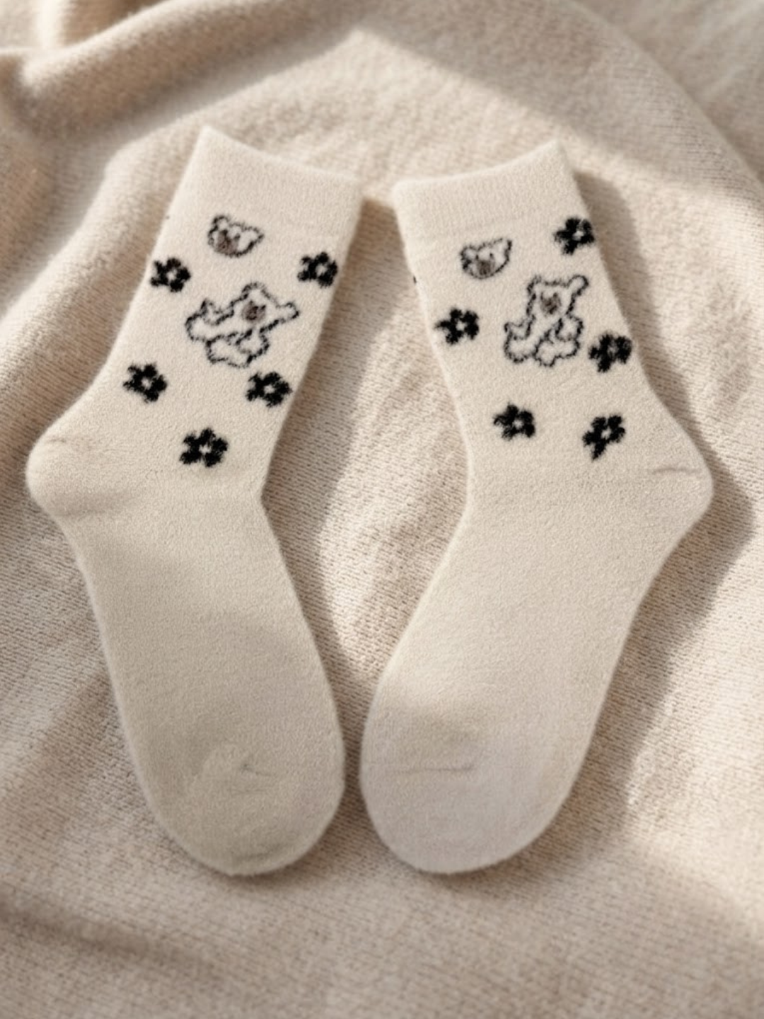 Cdeck Women’s Soft Wool Socks | Warm, Cozy & Cute Printed Winter Socks