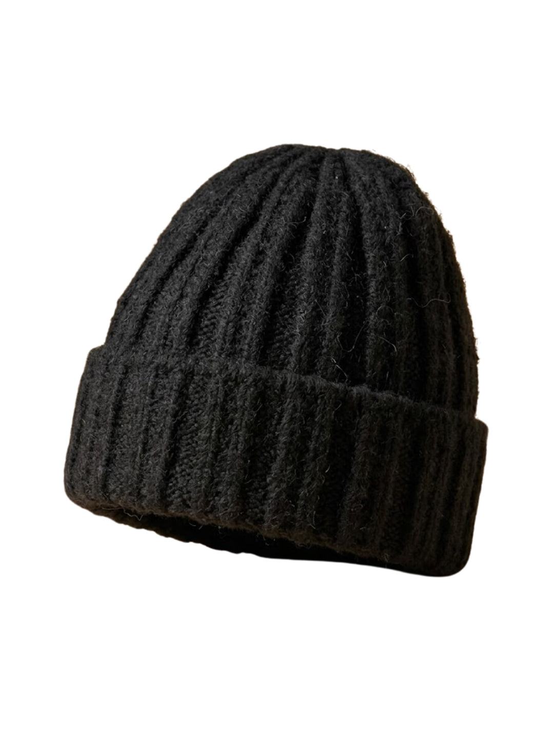 Cdeck Women Woolen Cap | Soft Knitted Winter Beanie for Women | Warm & Stylish Winter Wear | Free Size| Black