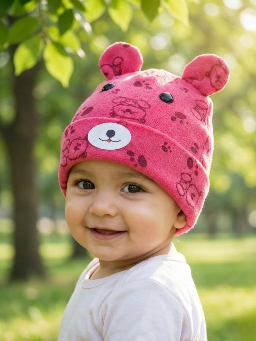 Cdeck Kids Woolen Cap for Boys & Girls | Soft, Warm & Comfortable Winter Wear | 6–18 Months