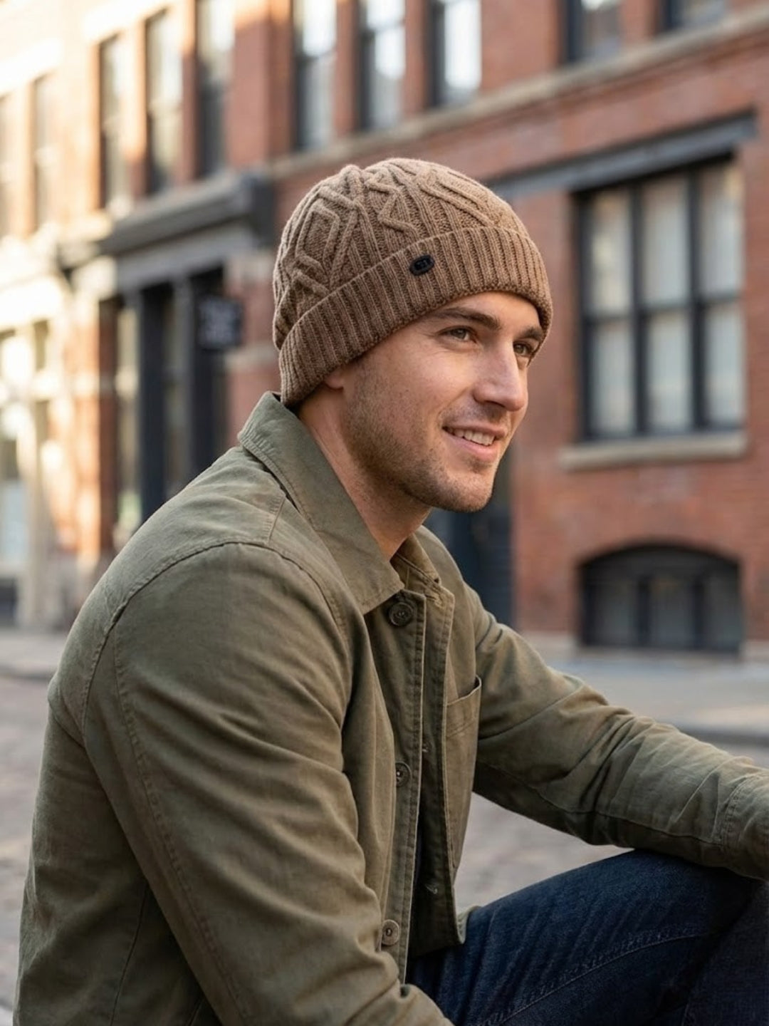 Cdeck Men's Woolen Winter Cap | Soft, Warm, Comfortable & Stylish Winter Wear