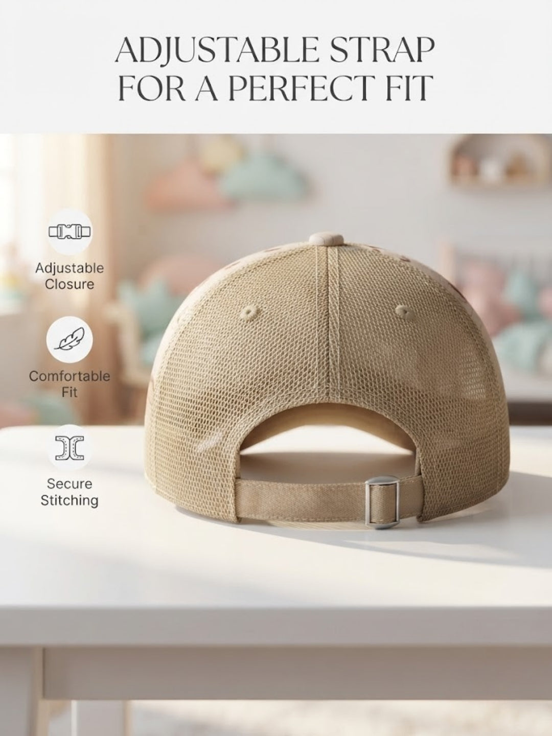 Cdeck Kids Cotton Cap for Boys & Girls