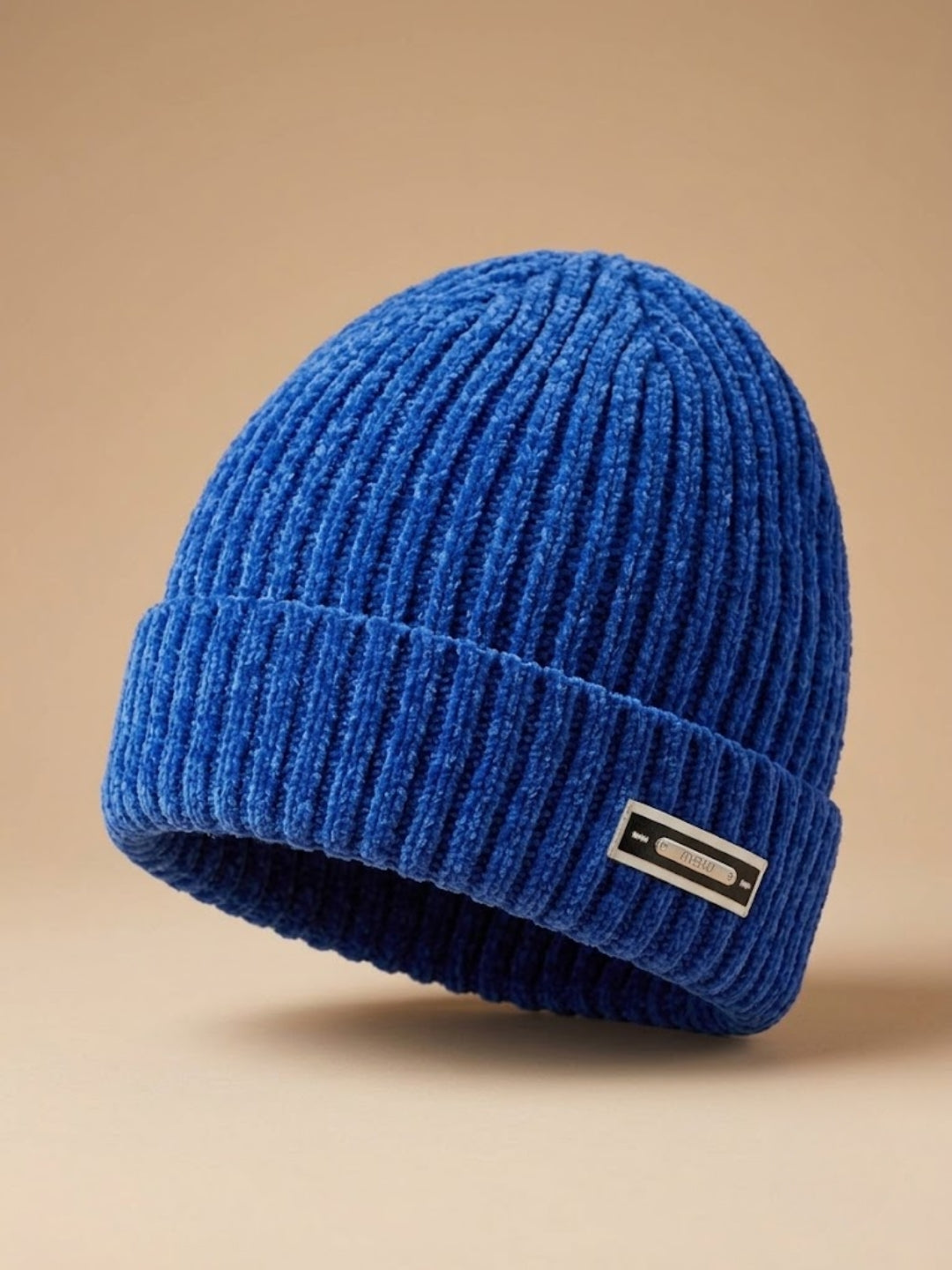Cdeck Women Woolen Cap | Soft Knitted Winter Beanie for Women | Warm & Stylish Winter Wear | Free Size| Blue