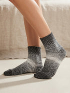 Cdeck Women's Low Cut Socks | Soft Grey Ankle Socks | Comfortable Casual Everyday Socks for Women