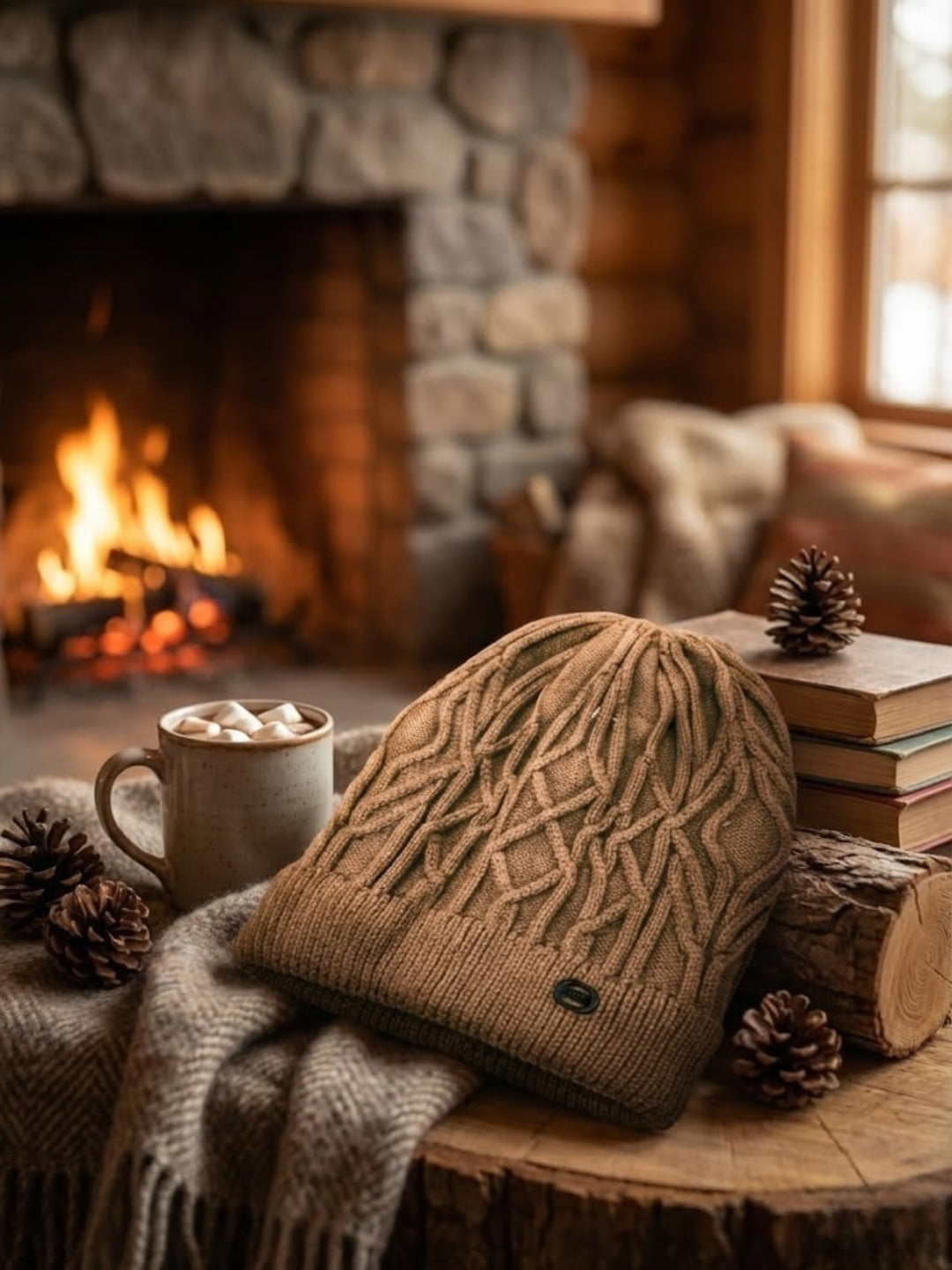 Cdeck Men's Woolen Winter Cap | Soft, Warm, Comfortable & Stylish Winter Wear