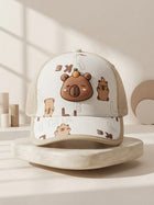 Cdeck Kids Cotton Cap for Boys & Girls | Soft, Lightweight & Comfortable Summer Wear | 3-5  Years