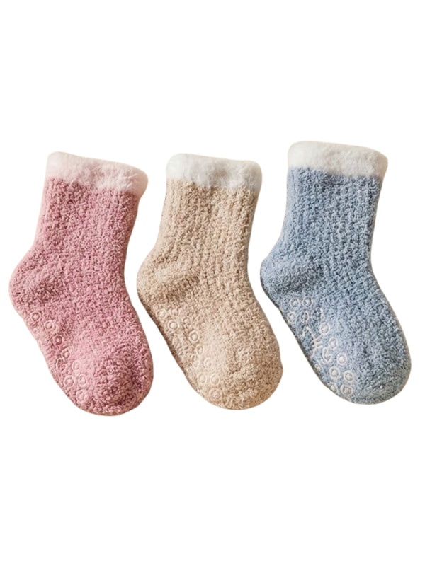 Cdeck Baby Woolen Socks for Boys & Girls | Soft, Warm & Comfortable Winter Socks | 0–3 Years