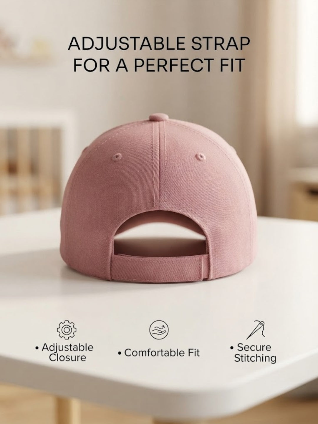 Cdeck Kids Cotton Cap for Boys & Girls