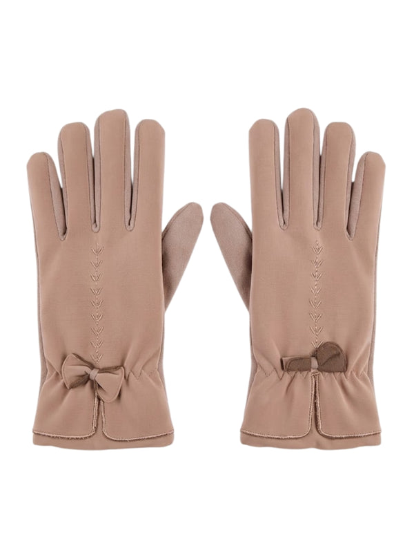 Cdeck Women Woolen Winter Gloves | Soft, Warm & Comfortable for Winter Wear