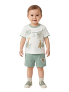 Cdeck Baby Cotton T-Shirt & Shorts Set | Half Sleeve, Soft & Comfortable Baby Wear