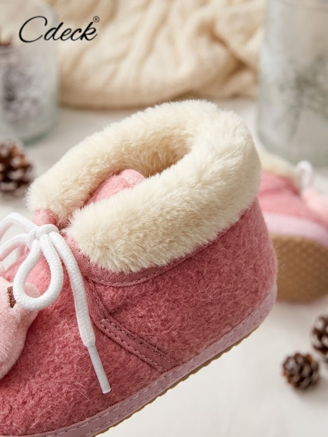 Cdeck Warm Winter Booties for Kids | Soft & Comfortable | 3–18 Months