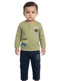 Cdeck Baby Full Sleeve T-Shirt & Pants Set