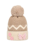 Cdeck Kids Woolen Winter Cap for Baby Girls
