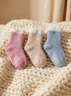 Cdeck Baby Woolen Socks for Boys & Girls | Soft, Warm & Comfortable Winter Socks | 0–3 Years