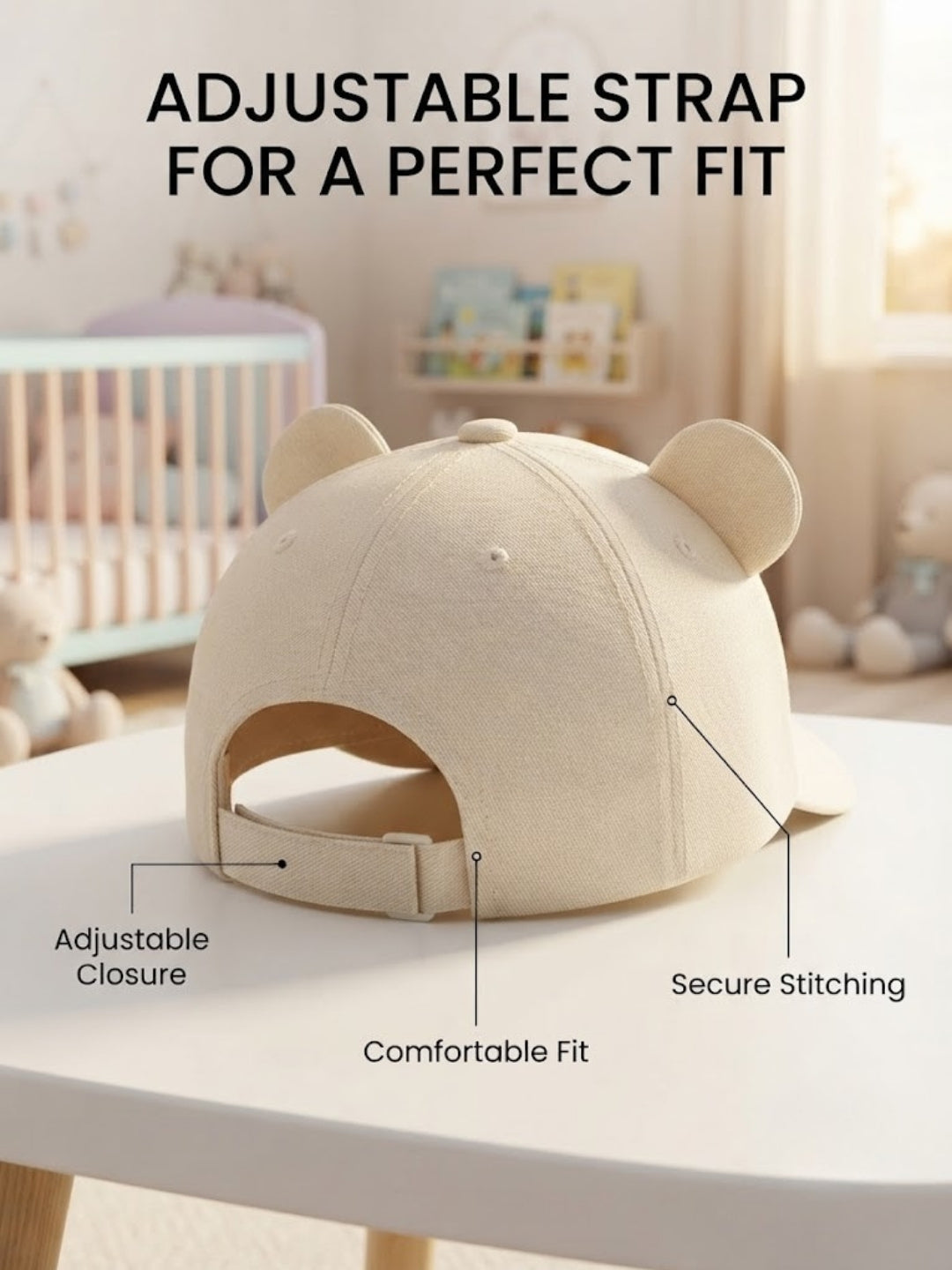 Cdeck Kids Cotton Cap for Boys & Girls