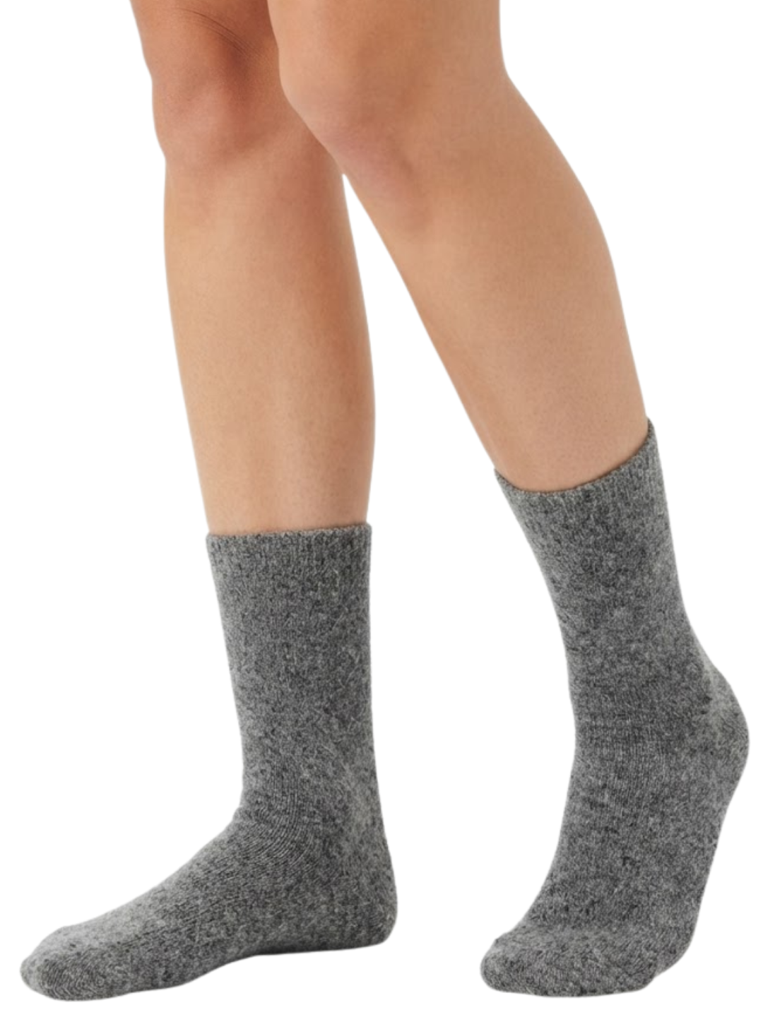 Cdeck Women’s Soft Wool Socks | Warm & Cozy Grey Socks