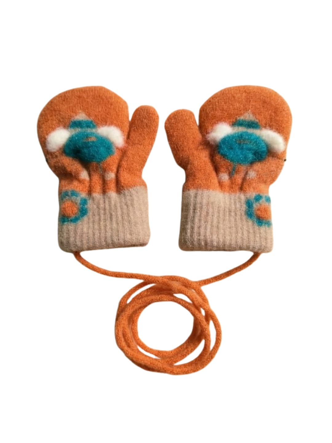 Cdeck Baby Woolen Winter Gloves for Boys & Girls | Soft, Warm & Comfortable | 0–12 Months