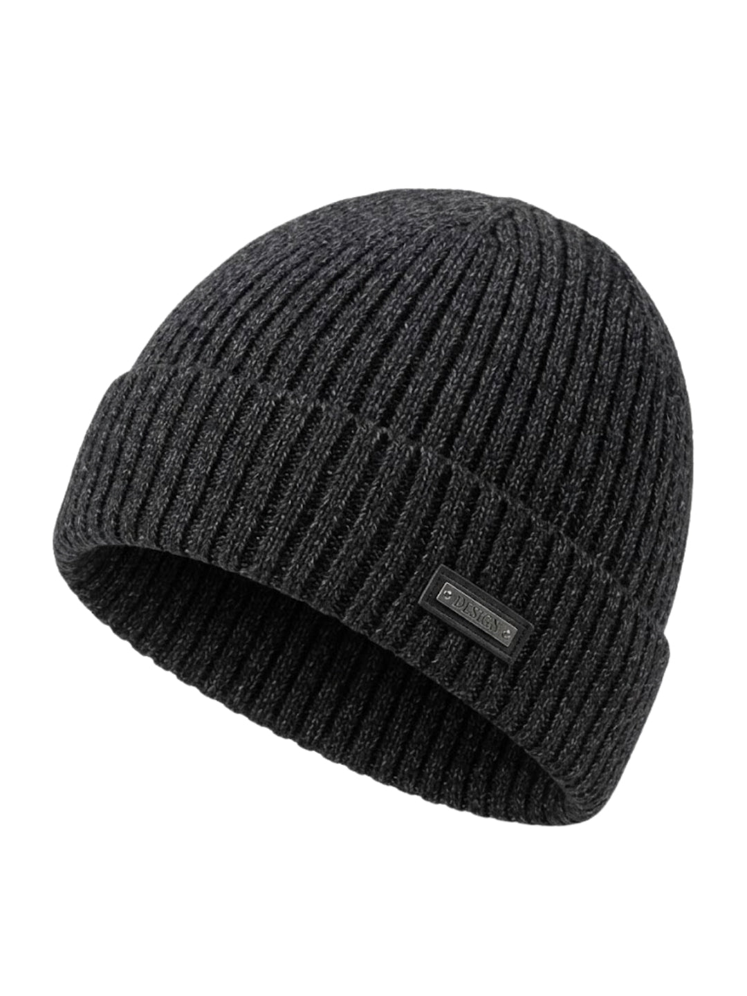 Cdeck Men’s Woolen Winter Cap | Soft, Warm & Comfortable Cap for Everyday Wear | Free Size | Black