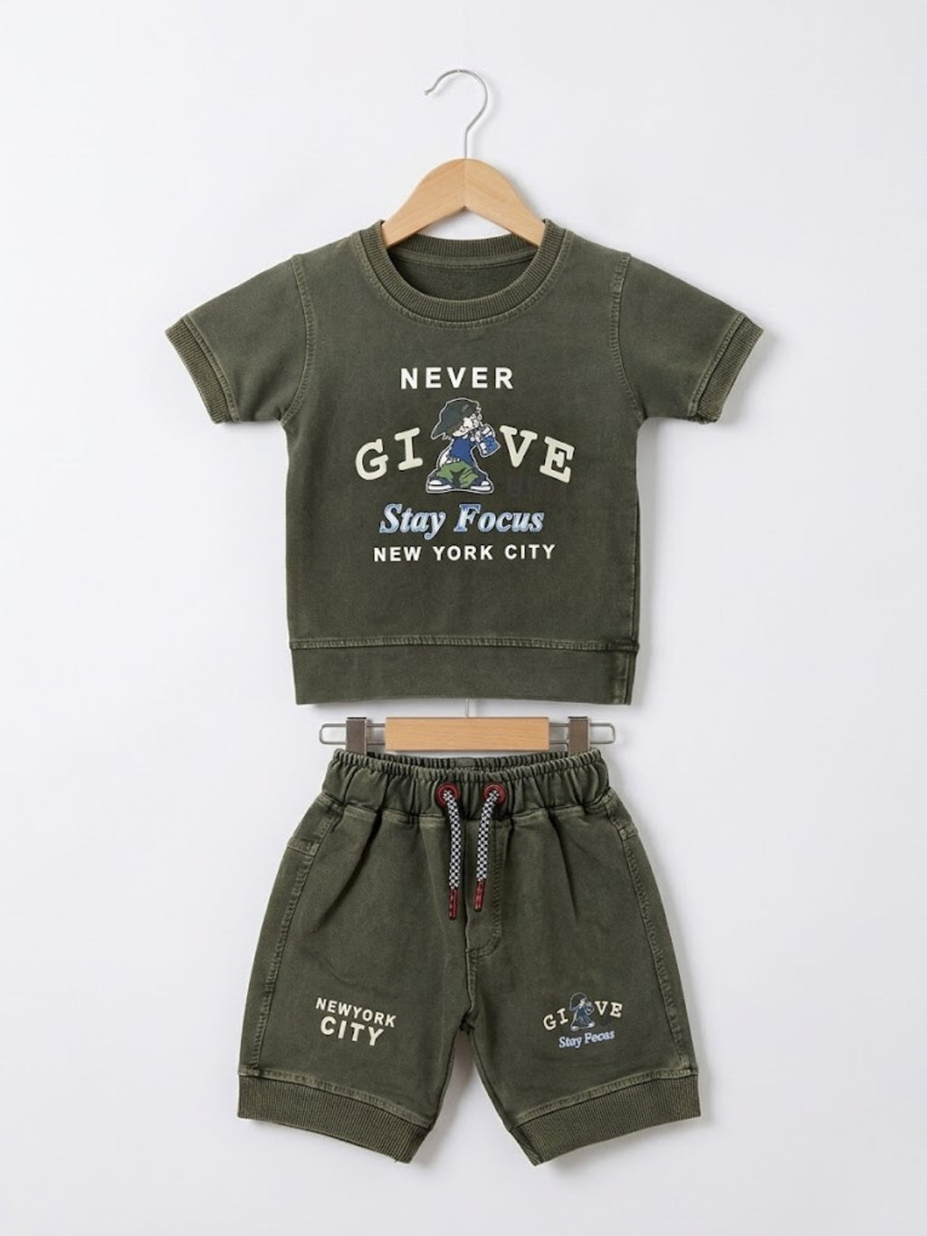 Cdeck Baby Cotton T-Shirt & Shorts Set