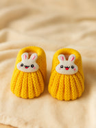 Cdeck Hand Knitted Baby Woolen Booties | Soft, Warm & Comfortable Newborn Footwear | 0–12 Months