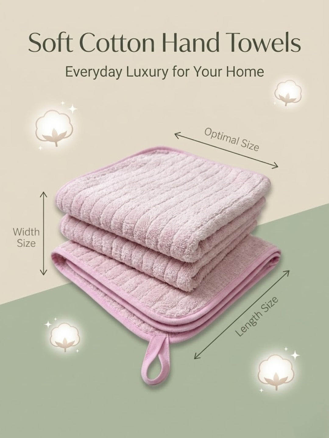 Cdeck Premium Cotton Hand Towel