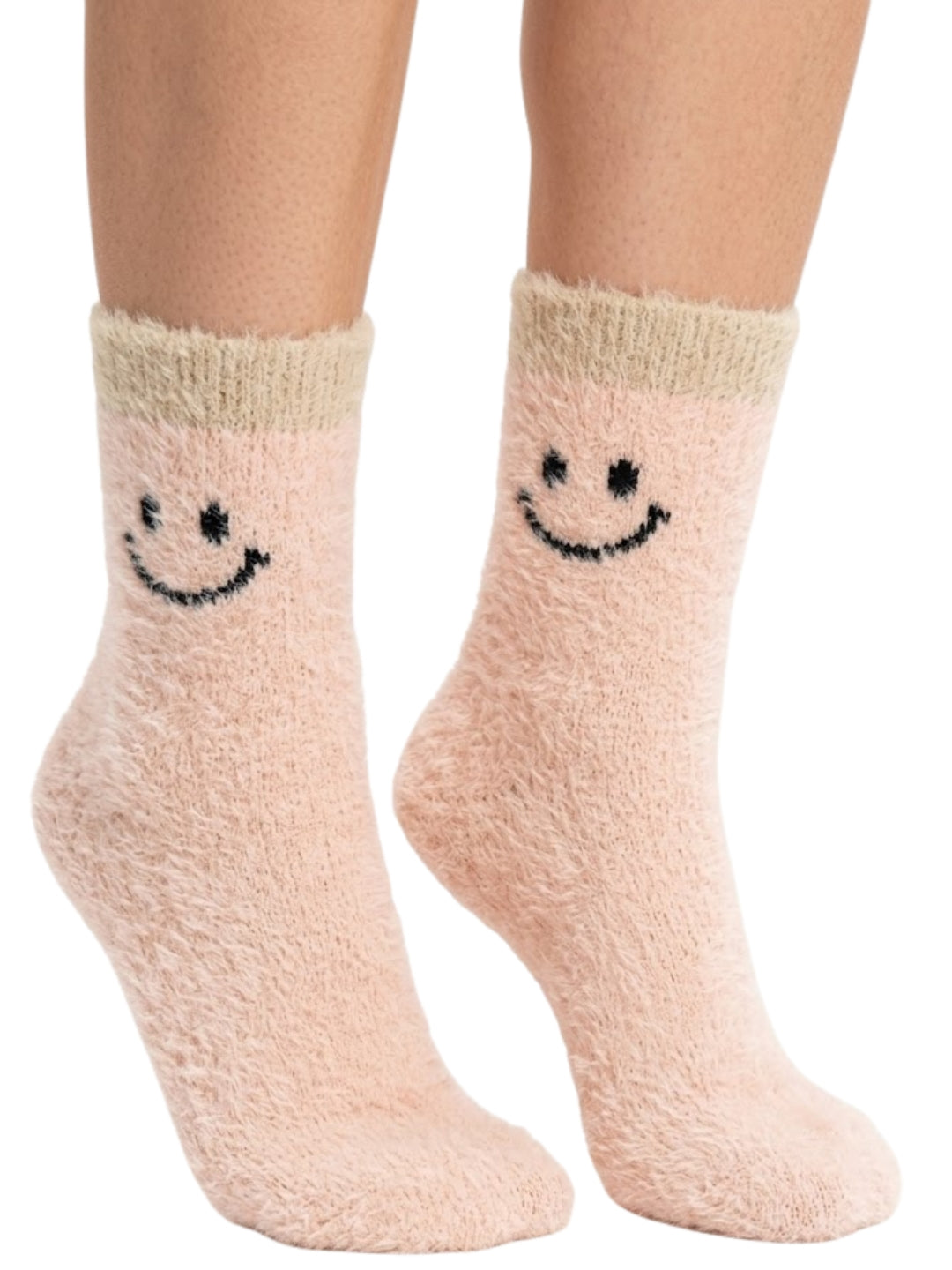 Cdeck Women’s Wool Socks | Soft & Warm Woolen Winter Socks | Free Size | Pink