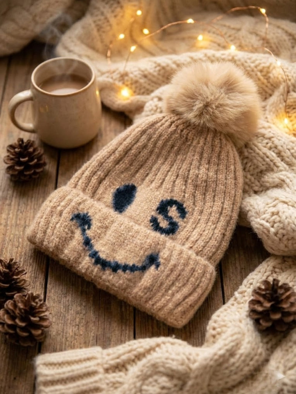 Cdeck Kids Woolen Winter Cap for Boys & Girls