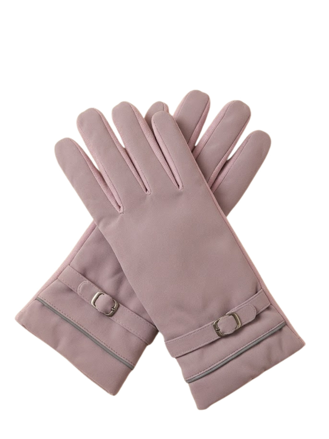 Cdeck Women’s Woolen Gloves | Warm Winter Gloves | Touchscreen Friendly | Free Size | Pink