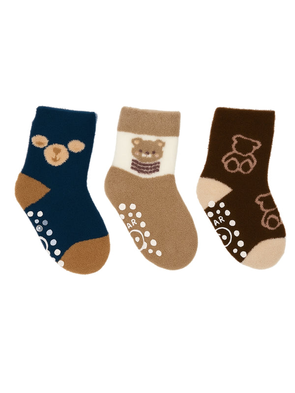 Cdeck Baby Woolen Socks for Boys & Girls | Soft, Warm & Comfortable Winter Socks | 0–4 Years