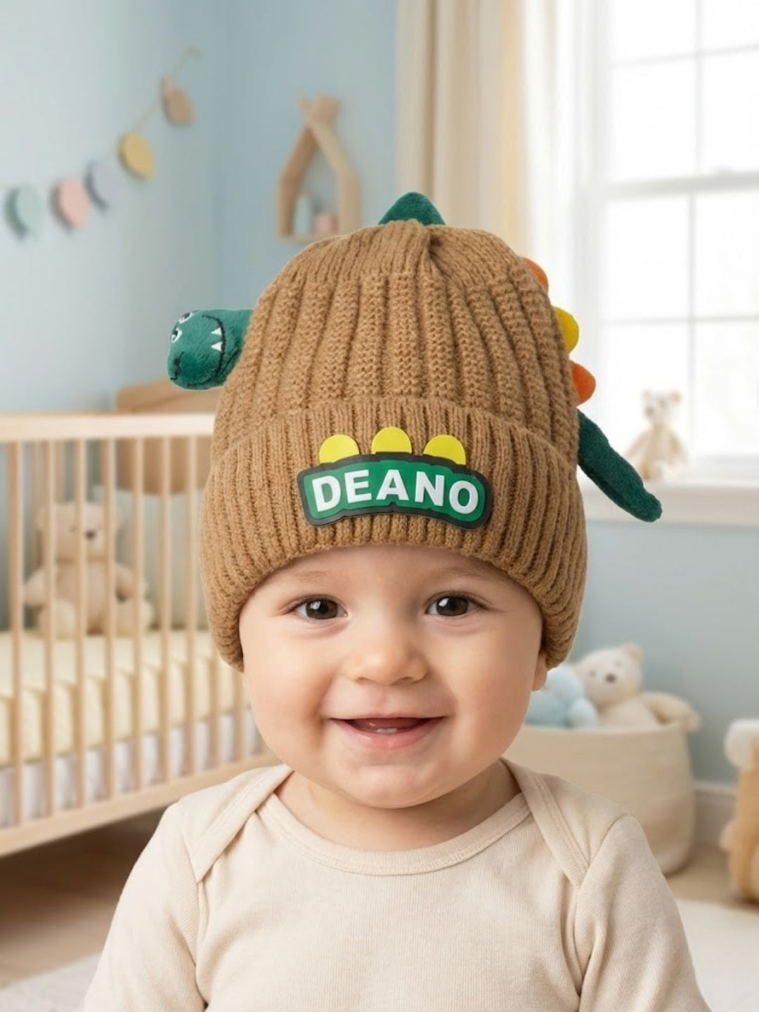 Cdeck Kids Woolen Cap for Boys & Girls | Soft, Warm & Comfortable Winter Wear | 1–2 Years
