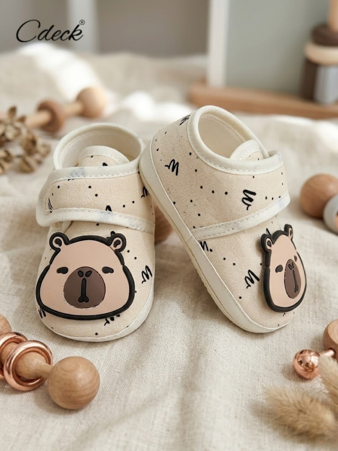Cdeck Summer Booties for Kids | Soft, Lightweight & Comfortable Baby Footwear | 3-18 months