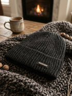 Cdeck Men’s Woolen Winter Cap | Soft, Warm & Comfortable Cap for Everyday Wear | Free Size | Black