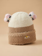 Cdeck Kids Woolen Winter Cap for Boys & Girls | Warm & Comfortable Winter Wear | 2–4 Years | Brown