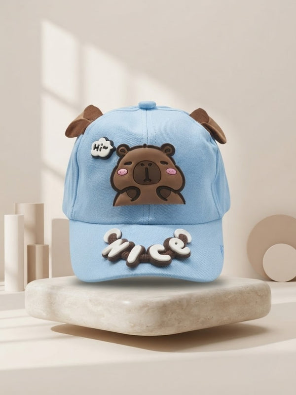 Cdeck Kids Cotton Cap for Boys & Girls | Soft, Lightweight & Comfortable Summer Wear | 2–5 Years