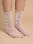 Cdeck Women’s Winter Hair Wool Socks | Warm & Comfortable | Free Size | Pink