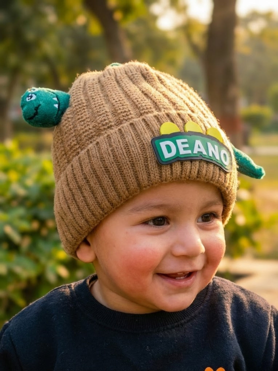 Cdeck Kids Woolen Cap for Boys & Girls | Soft, Warm & Comfortable Winter Wear | 1–2 Years