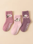 Cdeck Kids Premium Hair Wool Socks | Soft & Warm Winter Socks for Boys & Girls | 3 Pack | 0–4 Years | Multicolor
