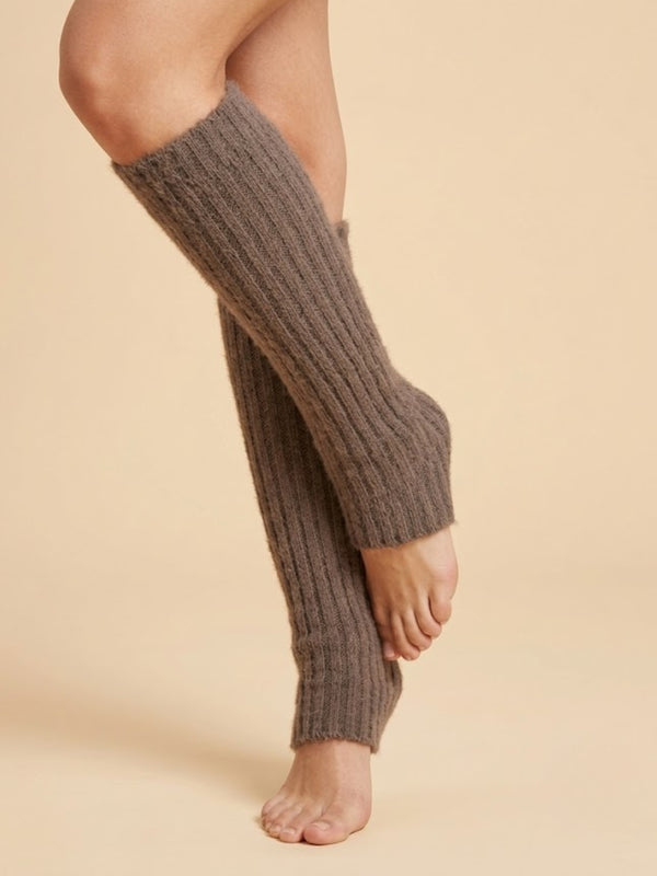 Cdeck Women’s Woolen Leg Warmers for Winter | Soft, Warm & Comfortable Leg Covers for Everyday Wear | Brown