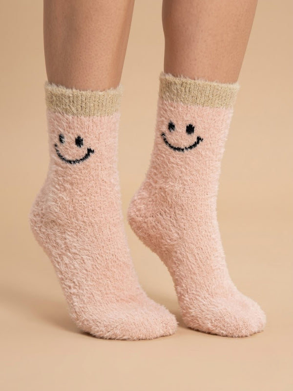 Cdeck Women’s Wool Socks | Soft & Warm Woolen Winter Socks | Free Size | Pink