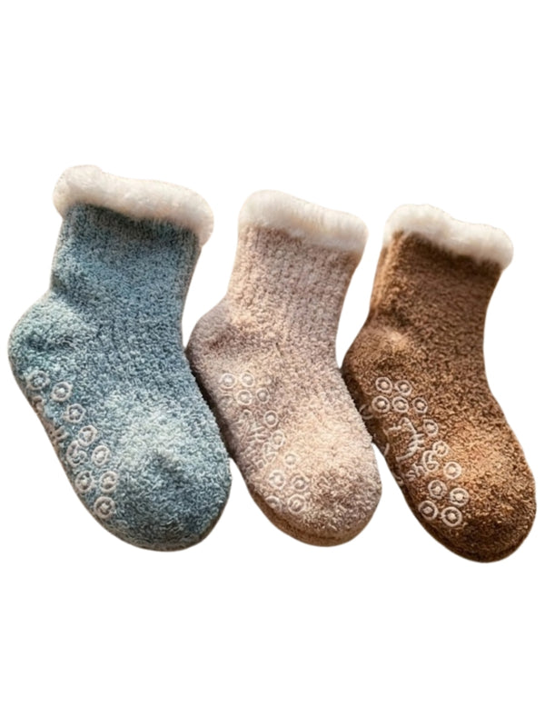 Cdeck Baby Woolen Socks for Boys & Girls | Soft, Warm & Comfortable Winter Socks | 0–3 Years