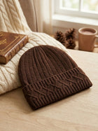 Cdeck Men’s Woolen Winter Cap | Soft, Warm & Comfortable Cap for Everyday Wear | Free Size | Brown