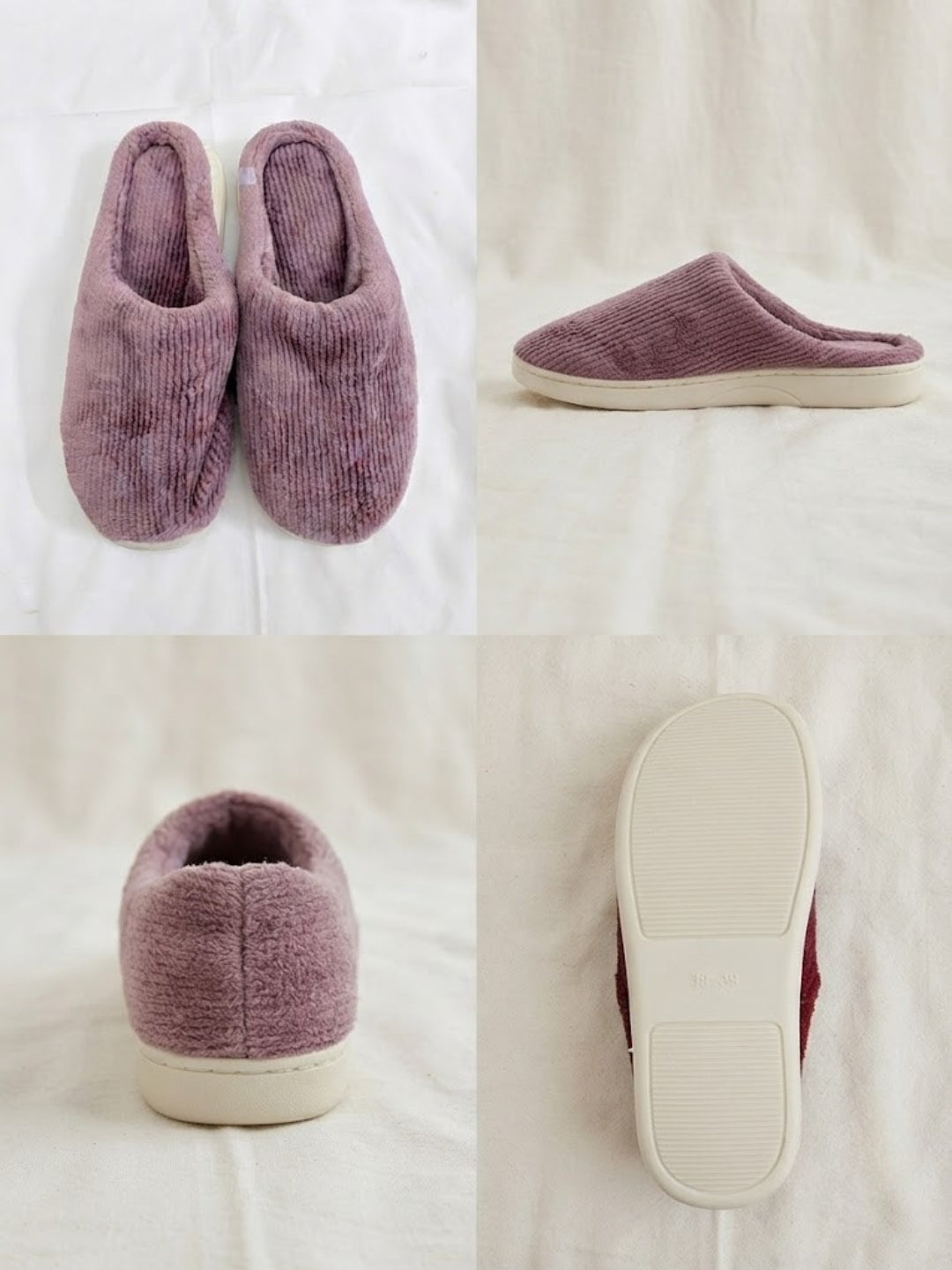Cdeck Women’s Fuzzy Winter Slippers | Soft Plush  Slippers for Comfort & Warmth | Free Size | Maroon