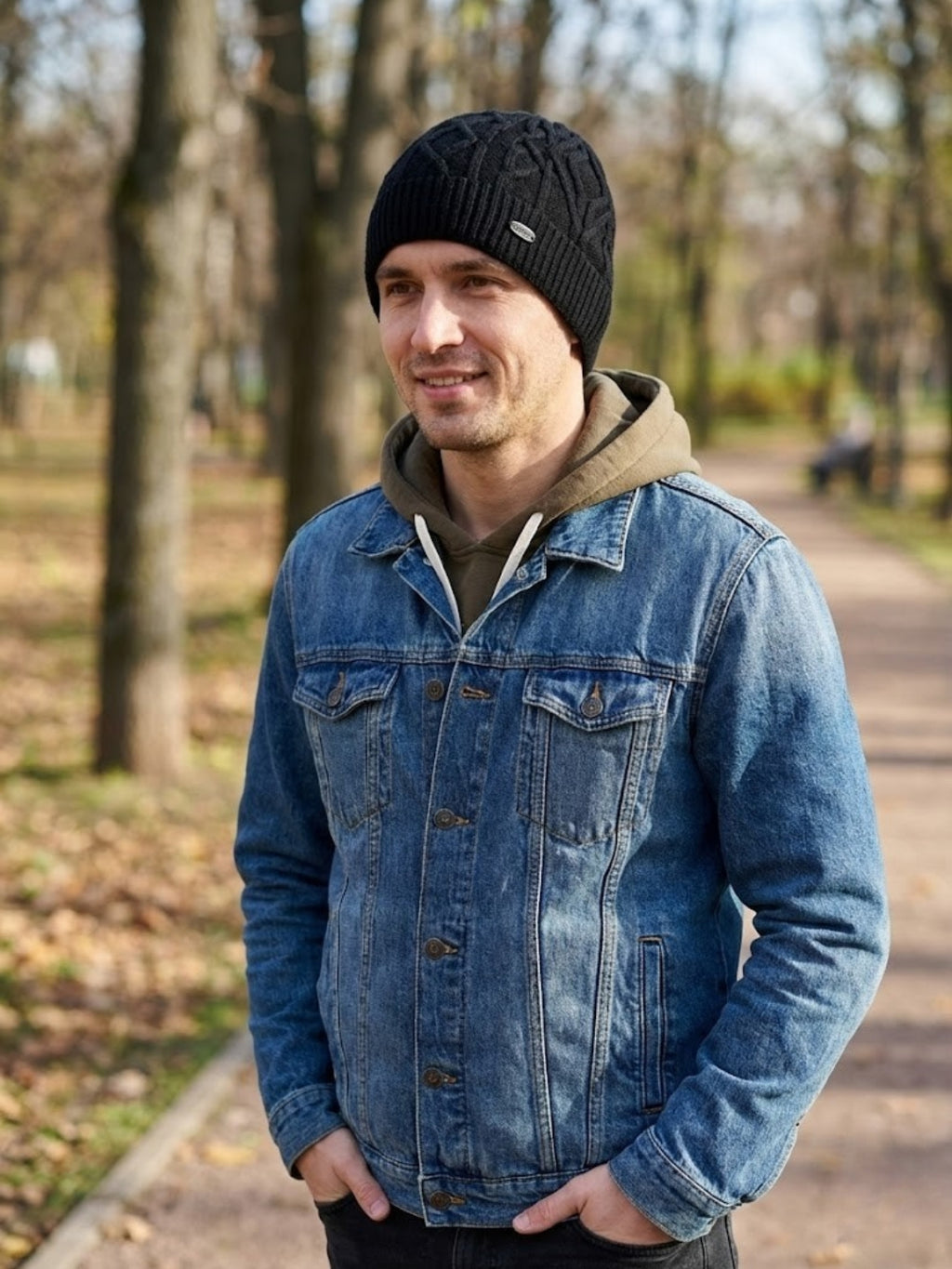 Cdeck Men's Woolen Winter Cap