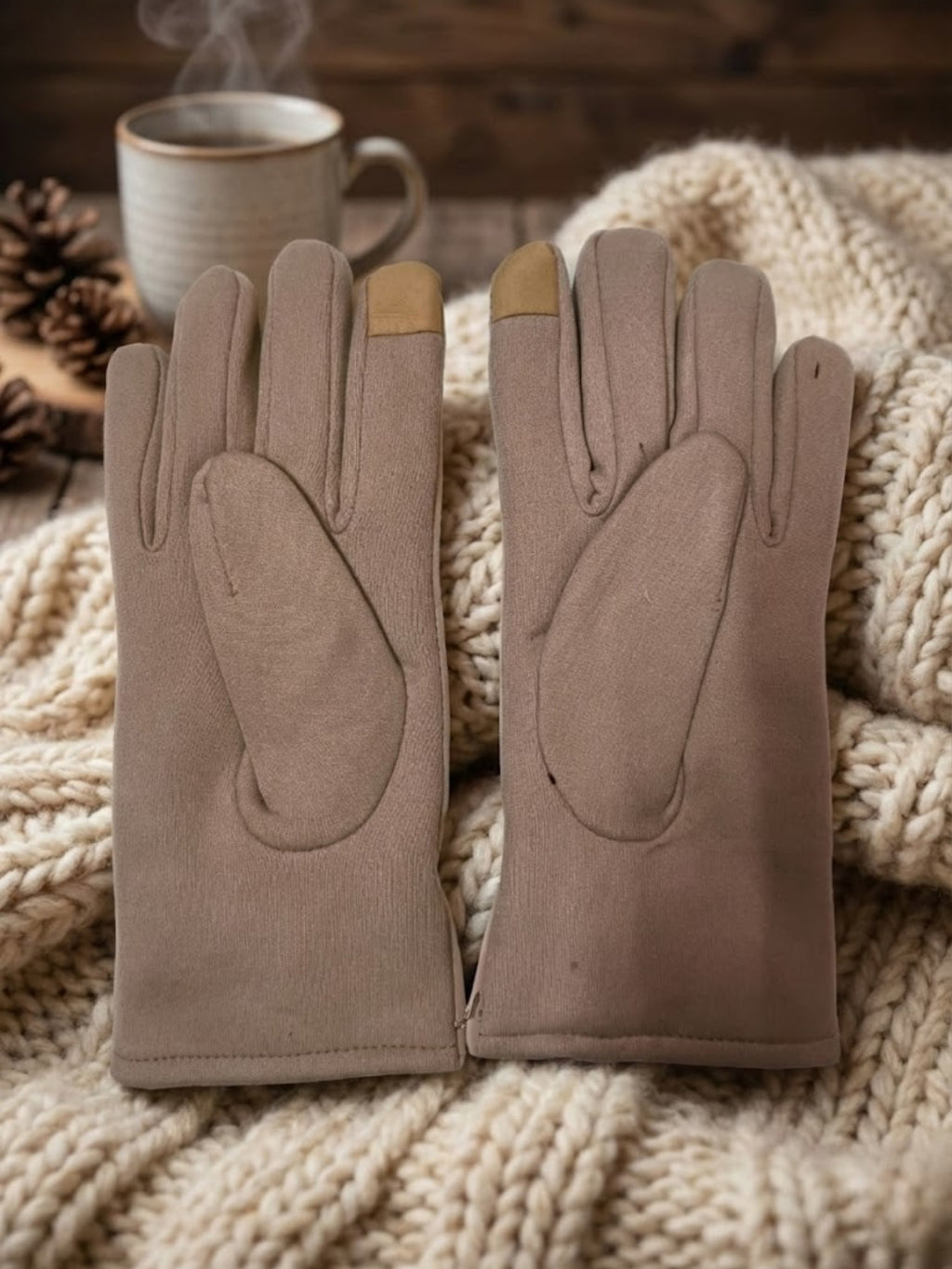 Cdeck Women Woolen Winter Gloves