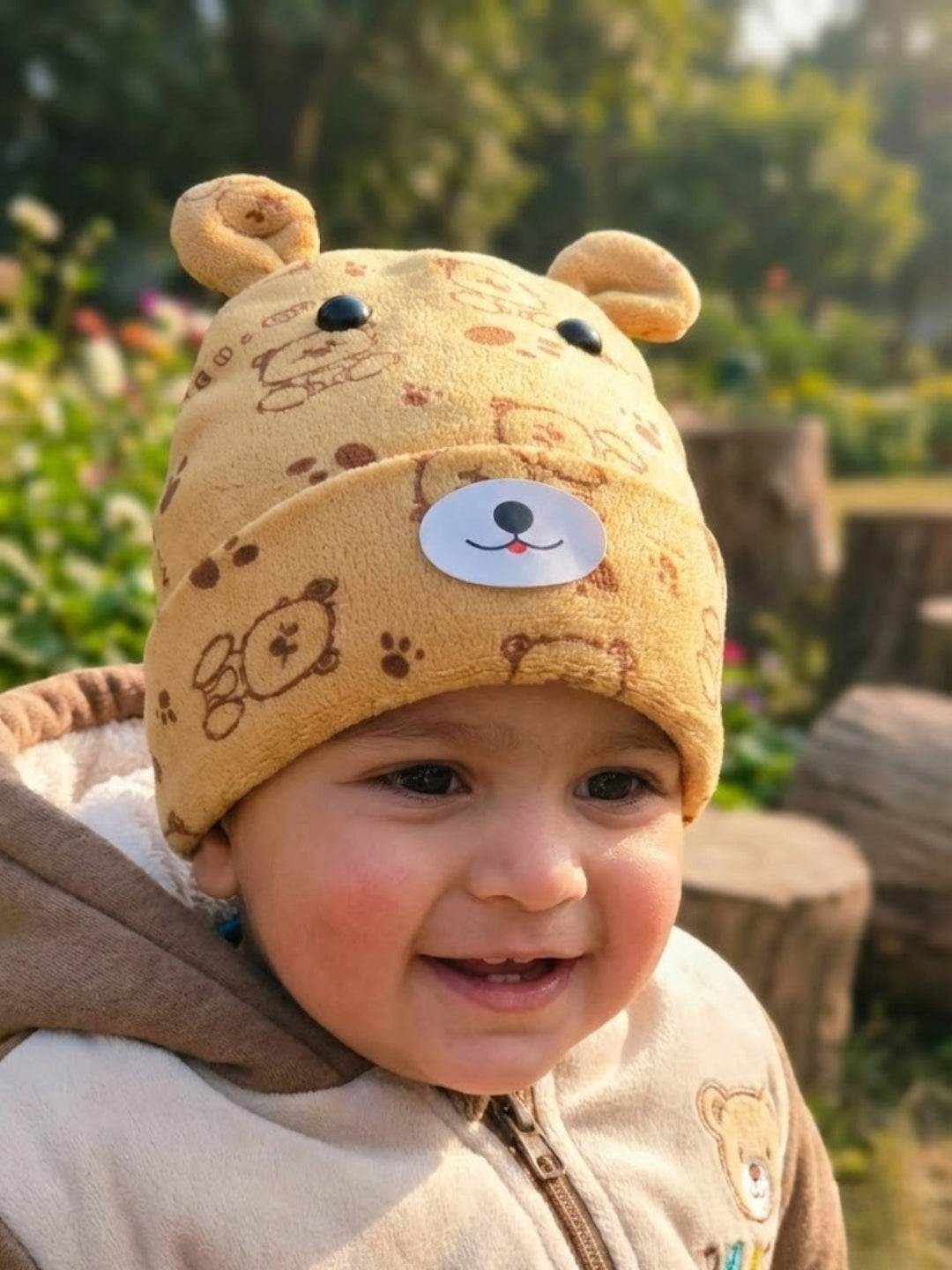 Cdeck Kids Woolen Cap for Boys & Girls | Soft, Warm & Comfortable Winter Wear | 6–18 Months