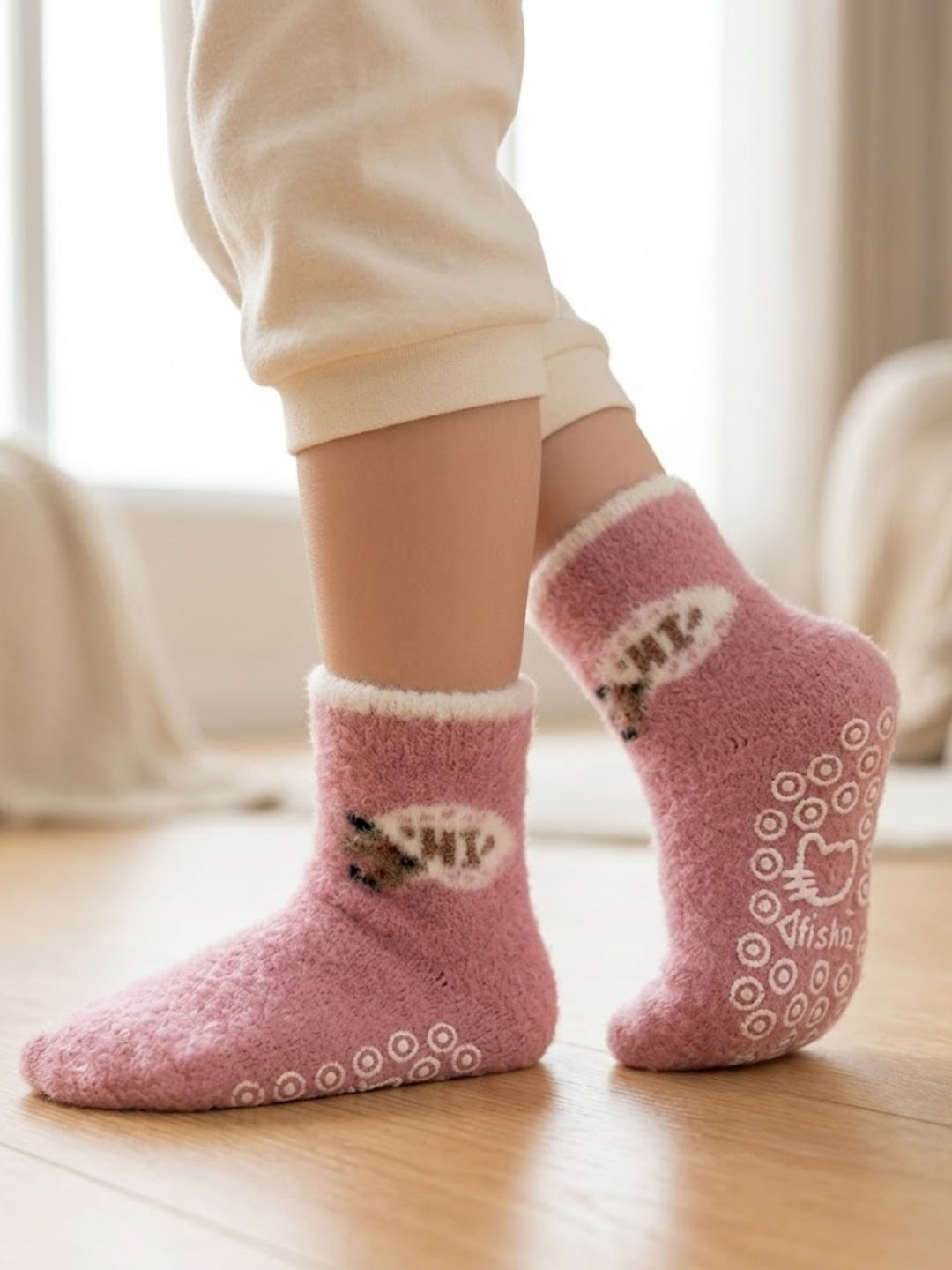 Cdeck Kids Premium Hair Wool Socks | Soft & Warm Winter Socks for Boys & Girls | 3 Pack | 0–4 Years | Multicolor