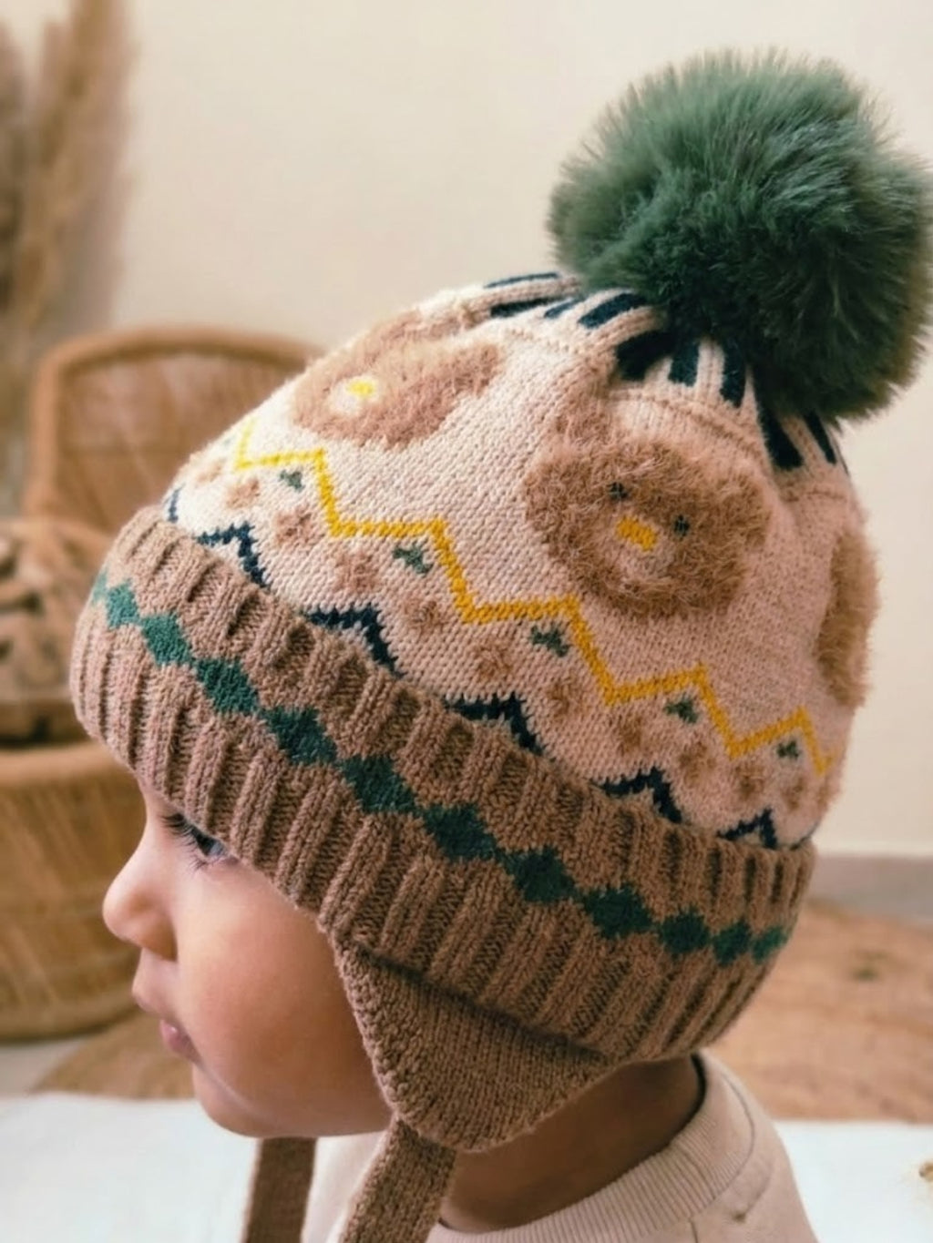 Cdeck Kids Woolen Winter Cap for Boys & Girl