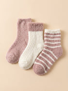 Cdeck Kids Premium Hair Wool Winter Socks | Soft, Warm & Cozy Sock|  | 2–12 Years | Pink & Cream | Multicolor Pack