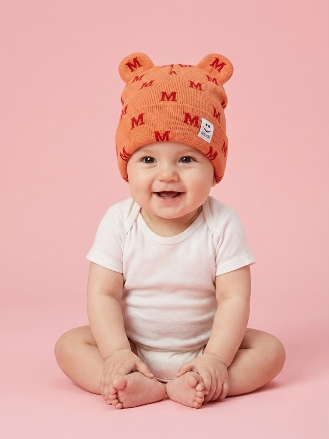 Cdeck Kids Woolen Cap for Boys & Girls | Soft, Warm & Comfortable Winter Wear | 6–18 Months